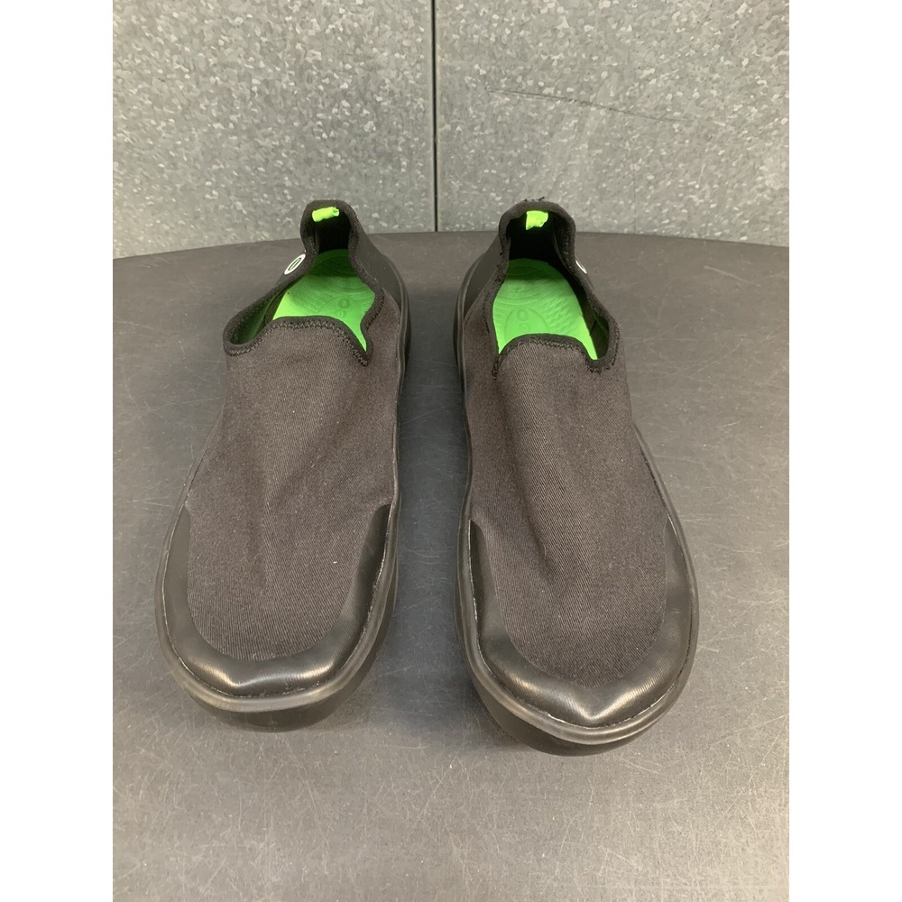 OOFOS Women's Oomg Eezee Low Shoe Slip On Comfort Black Size 10